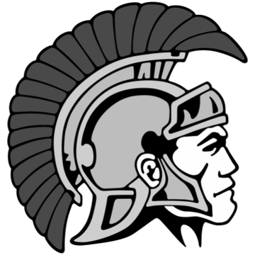 North College Hill Trojans mascot &mdash; a Trojan helmet in profile